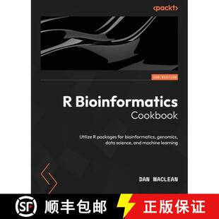 Cookbook 9781837634279 for Bioinformatics bioinformatics Edition Second da... 预订 Utilize genomics packages