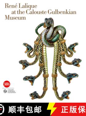 【3-4周达】Rene Lalique: at the Calouste Gulbenkian Museum [9788857249285]
