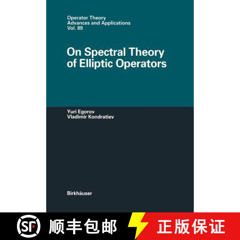 【3-4周达】On Spectral Theory of Elliptic Operators [9783034898751]