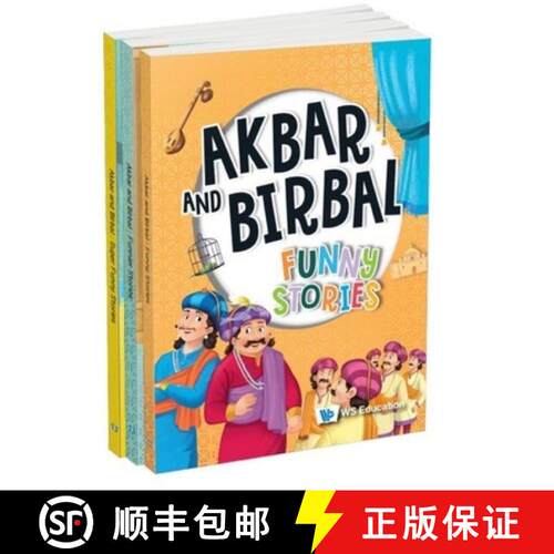 【3-4周达】精装 Akbar and Birbal Funny Stories Set [9789811269615]