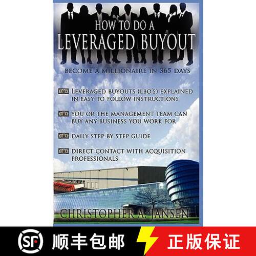 【3-4周达】How to Do a Leveraged Buyout [9781435718326]