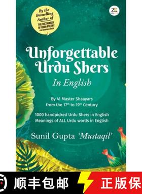 【3-4周达】Unforgettable Urdu Shers [9789358962048]