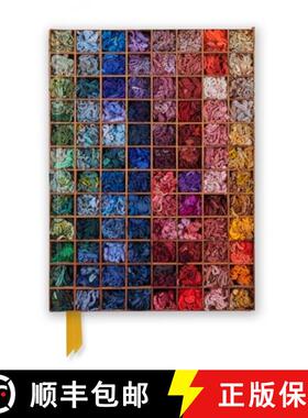 【3-4周达】Royal School of Needlework: Wall of Wool (Foiled Journal) [9781804173107]