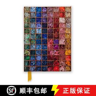 【3-4周达】Royal School of Needlework: Wall of Wool (Foiled Journal) [9781804173107]