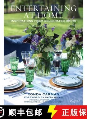 【3-4周达】Entertaining at Home: Inspirations from Celebrated Hosts [9780847866014]