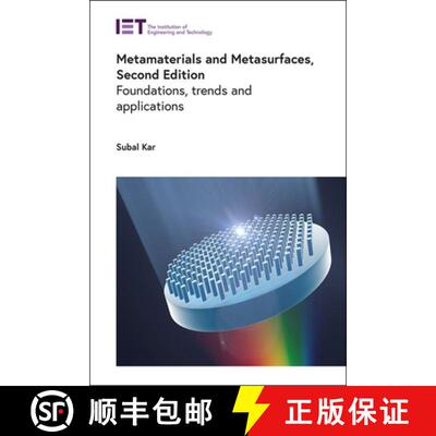【3-4周达】Metamaterials and Metasurfaces, Second Edition: Foundations, Trends and Applications [9781837246915]