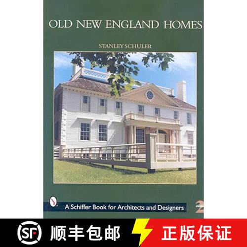 【3-4周达】精装 Old New England Homes [9780764309953]