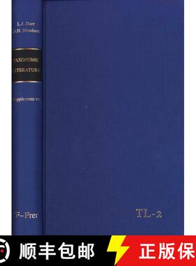 预订 Taxonomic Literature: Supplement VII (Authors F-Frer) [9783906166650]