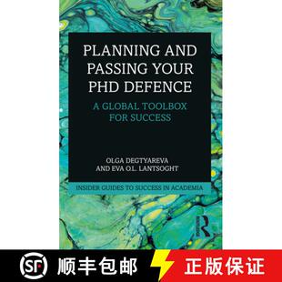 【3-4周达】Planning and Passing Your PhD Defence: A Global Toolbox for Success [9780367366667]