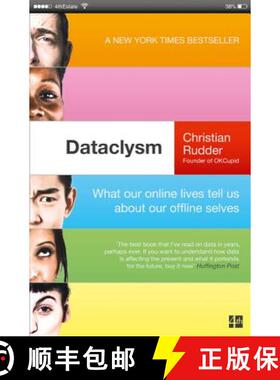 【3-4周达】Dataclysm: What Our Online Lives Tell Us About Our Offline Selves [9780007494439]