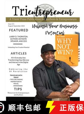 【3-4周达】Trientrepreneur: Trient Press Magazine August / September 2023: Trient Press Magazine [9798889901495]