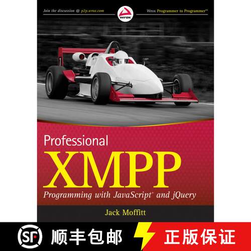 【3-4周达】Professional Xmpp Programming With Javascript And Jquery [Wiley计算机] [9780470540718]