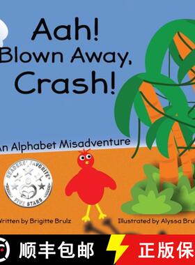 【3-4周达】Aah! Blown Away, Crash!: An Alphabet Misadventure [9781087877174]