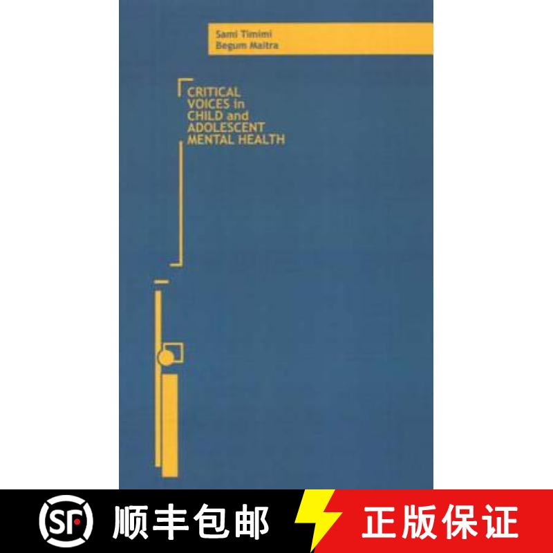 【2-3周达】Critical Voices in Child and Adolescent Mental Health [9781853439438]