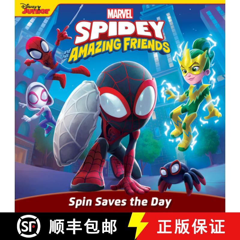 【3-4周达】Spidey and His Amazing Friends: Spin Saves the Day [9781368101172]