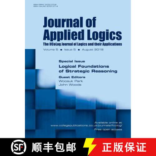 【3-4周达】Journal of Applied Logics - IfCoLog Journal of Logics and their Applications. Volume 5, nu... [9781848902862]
