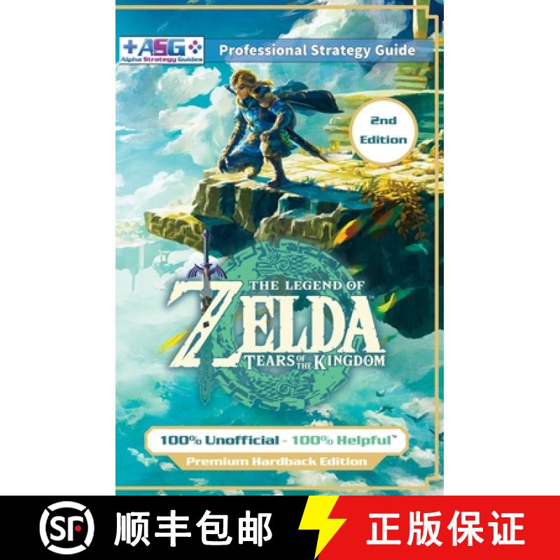 【2-3周达】The Legend of Zelda Tears of the Kingdom Strategy Guide Book (2nd Edition - Premium Hardba... [9781915980106]