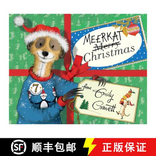 【3-4周达】精装 Meerkat Christmas [9781509857296]