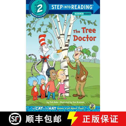 【3-4周达】The Tree Doctor (Dr. Seuss/Cat in the Hat) (Step into Reading) [9780375869570]
