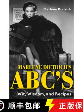 【3-4周达】Marlene Dietrich's Abc's: Wit, Wisdom, and Recipes [9780813195438]