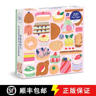 【3-4周达】Sweet Confections 500 Piece Puzzle [9780735377899]