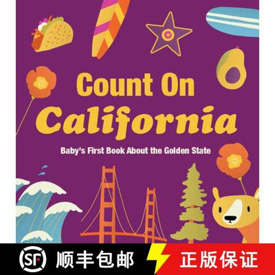 【3-4周达】Count On California: Baby's First Book About the Golden State [9781423665274]