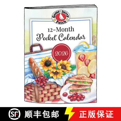 【3-4周达】2026 Gooseberry Patch Pocket Calendar [9781620935941]