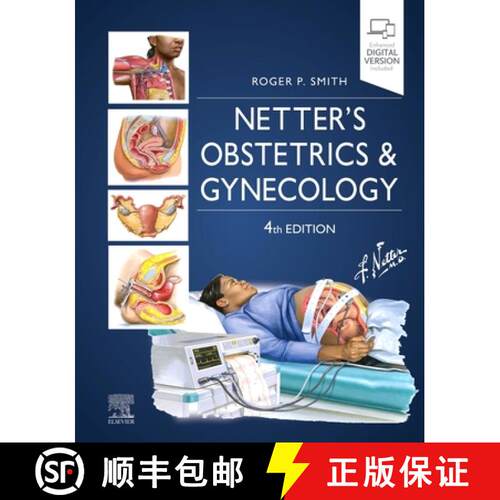 【3-4周达】精装 Netter's Obstetrics and Gynecology [9780443107399]