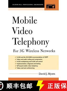 预订 Mobile Video Telephony: For 3g Wireless Networks [9780071445689]