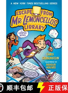 【3-4周达】Escape from Mr. Lemoncello's Library: The Graphic Novel [9780593484852]