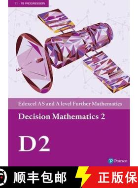 【3-4周达】Pearson Edexcel AS and A level Further Mathematics Decision Mathematics 2 Textbook + e-book [9781292183305]