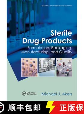【3-4周达】Sterile Drug Products: Formulation, Packaging, Manufacturing and Quality [9781032919119]