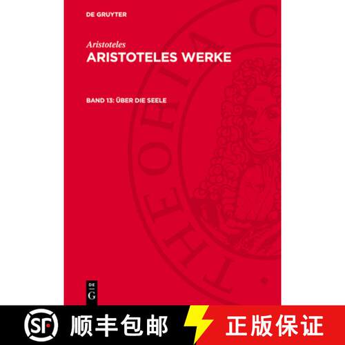 【3-4周达】精装 Über Die Seele: Aw-B, Band 13 [9783112778609]