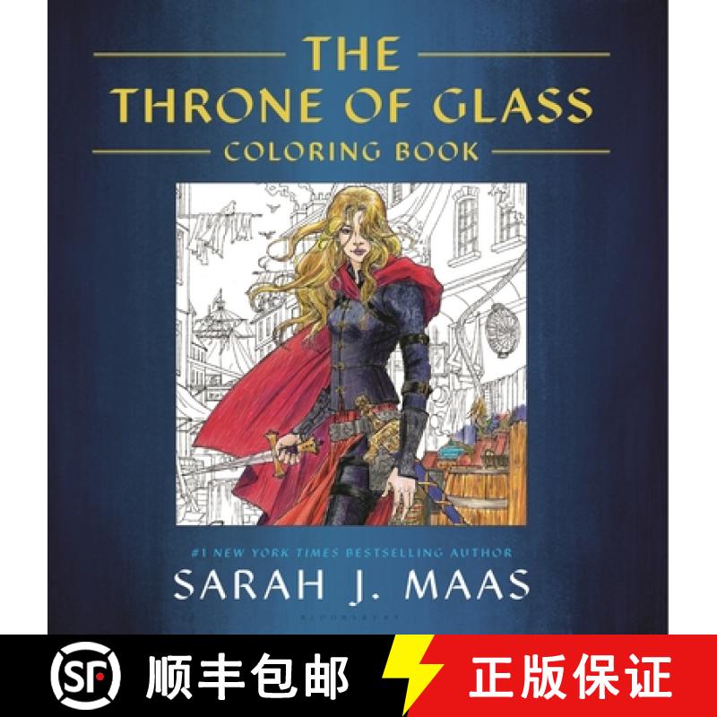 【3-4周达】The Throne of Glass Coloring Book [9781681193519]