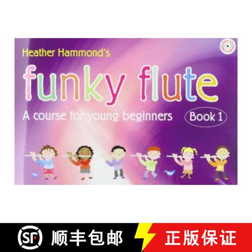 【3-4周达】Funky Flute Book 1 Student Copy: Book 1 [9781848670983]