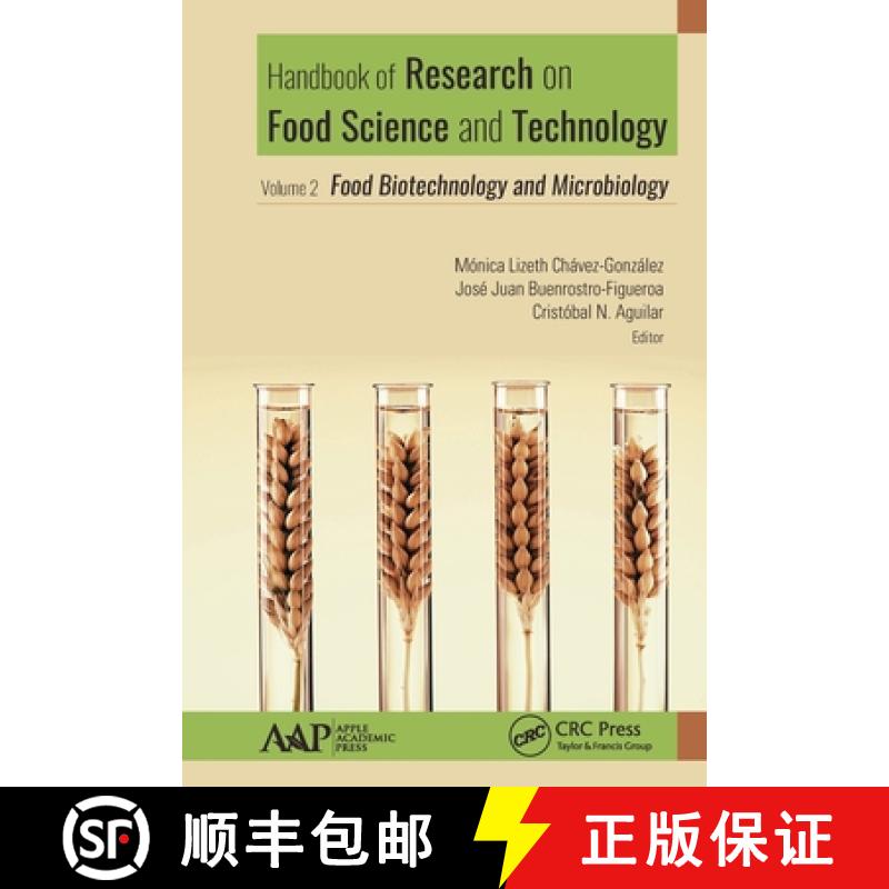 【3-4周达】Handbook of Research on Food Science and Technology: Volume 2: Food Biotechnology and Micr... [9781774631263]