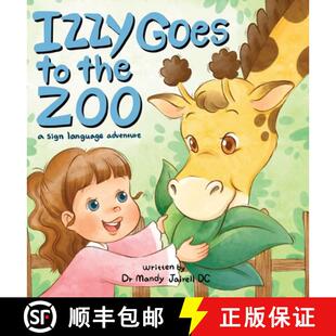 the Babies Zoo Izzy and for Toddlers Language Goes Adventure 3周达 9781961000018 Sign