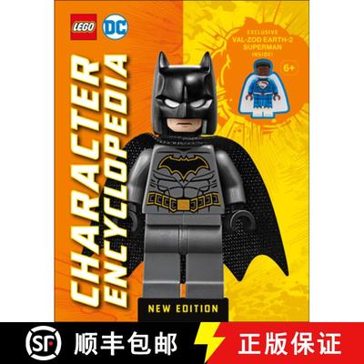 【3-4周达】LEGO DC Character Encyclopedia New Edition: With exclusive LEGO minifigure [9780744054583]