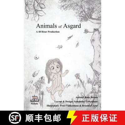 【3-4周达】Animals of Asgard: Norse Mythology: Nordic Gods: Odin, Thor, Freyja, Loki [9781941442142]