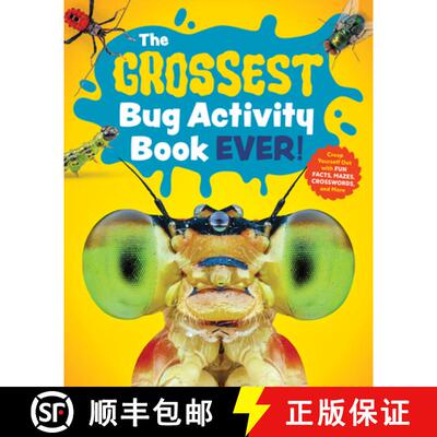 【3-4周达】The Grossest Bug Activity Book EVER! – Creep Yourself Out with Fun Facts, Mazes, Crosswor... [9781632176295]