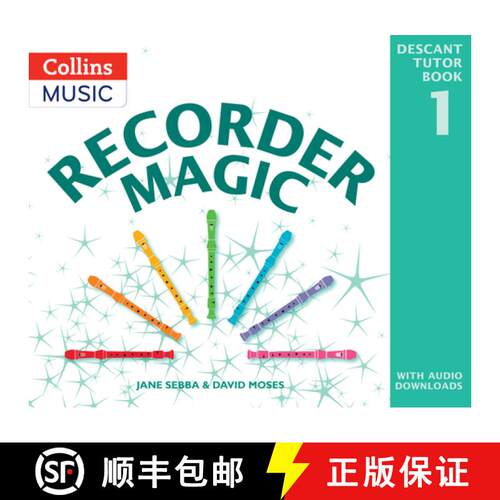 【3-4周达】Recorder Magic: Descant Tutor Book 1 [9780008536589]