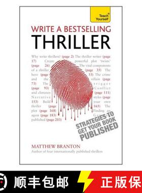 【3-4周达】Write a Bestselling Thriller: Strategies to write a book that thrills, enthralls and sells [9781444168686]