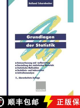 【3-4周达】Grundlagen Der Statistik: Datenerfassung Und -Aufbereitung, Darstellung Des Statistischen ... [9783663021056]