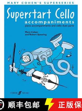 【3-4周达】Superstart Cello: Piano Acc. & Cello Duet, Instrumental Parts [9780571524433]