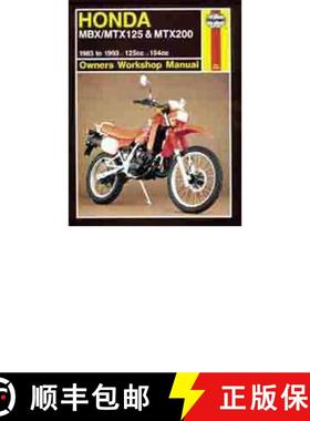 【3-4周达】Revised edition of Honda MBX/MTX125 and MTX200 125cc, 194cc 1983-92 Owner's Workshop Manual [9781850109013]