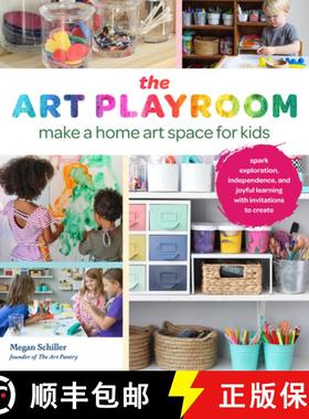【3-4周达】Open Art Studio for Kids: Make Space for Art with Creative Skill-Building Invitations; Enc... [9780760381342]