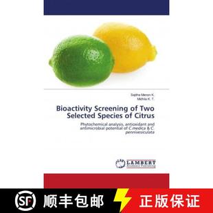 Two 9786202679862 Bioactivity Citrus Screening Species 预订 Selected