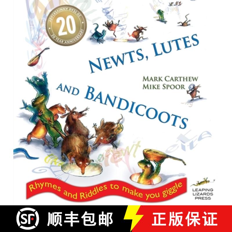 【3-4周达】Newts, Lutes and Bandicoots: Rhymes and Riddles to Make You Giggle [9780648446880]