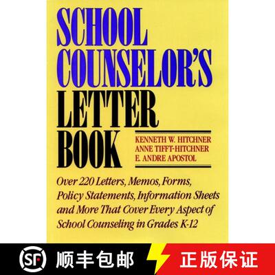 【3-4周达】School Counselor'S Letter Book [Wiley教育学] [9780876287866]