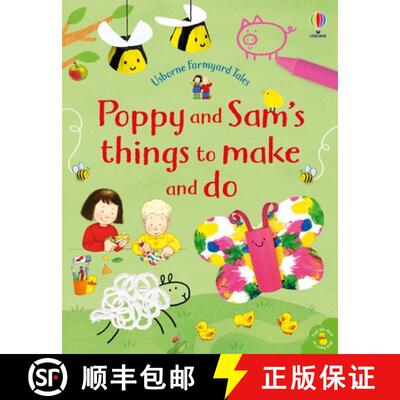 【3-4周达】Poppy and Sam's Things to Make and Do [9781474990080]